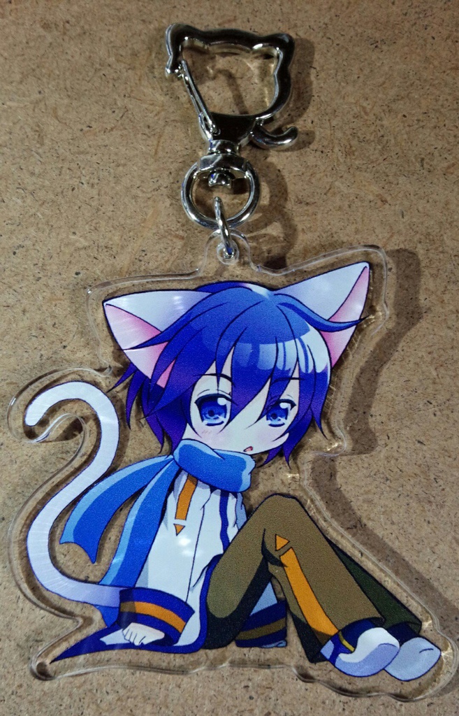 【KAITO・がくぽ】猫耳アクキー