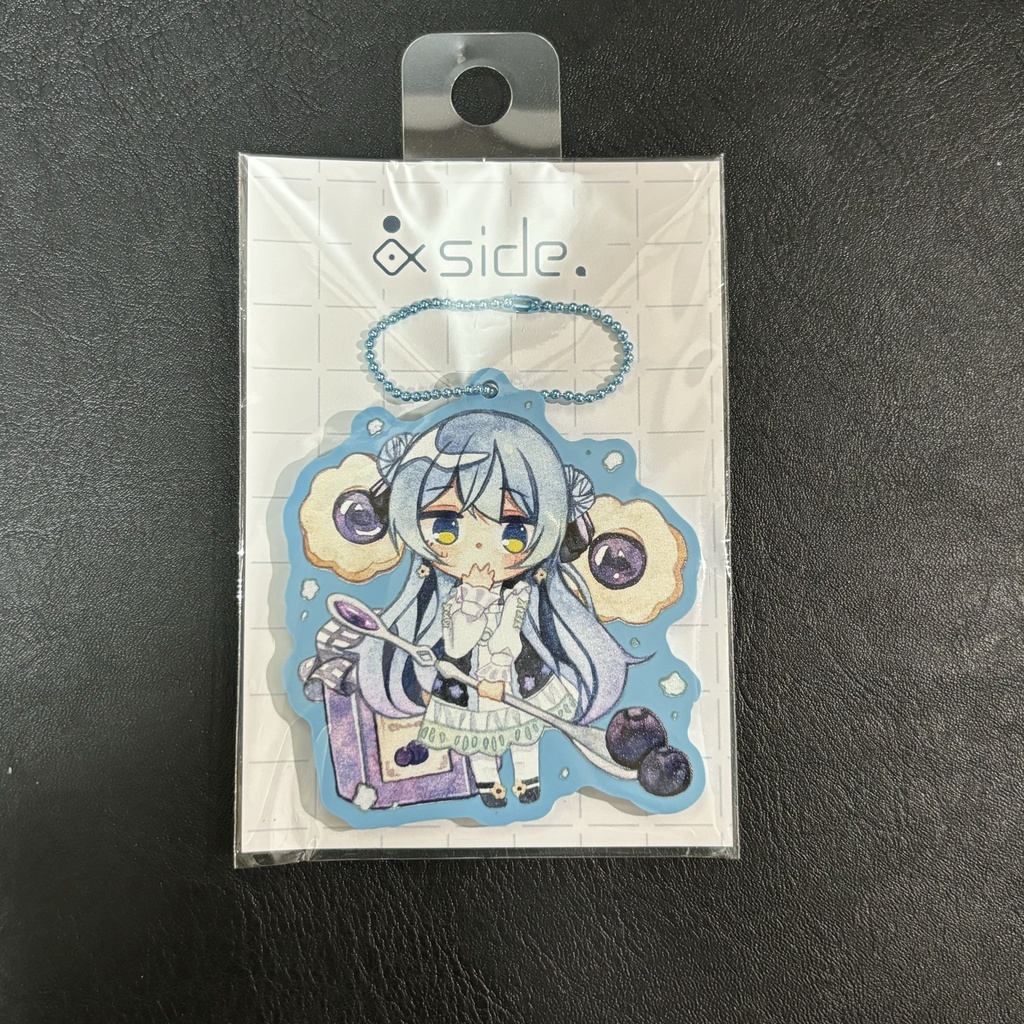 カラーアクリルキーホルダー