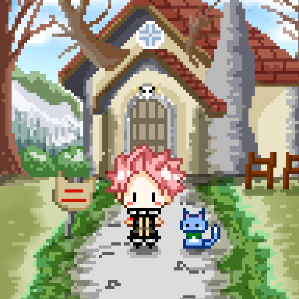 ドット絵タオル