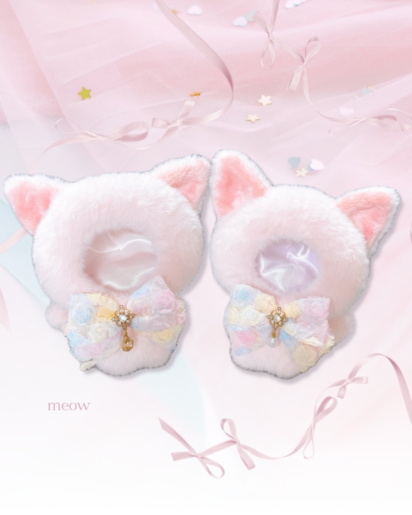 ピンクのねこちゃん