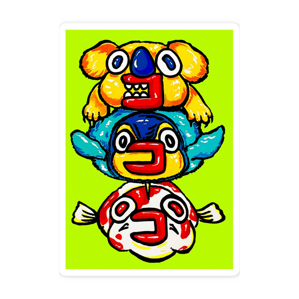 もじじ王国・Sticker