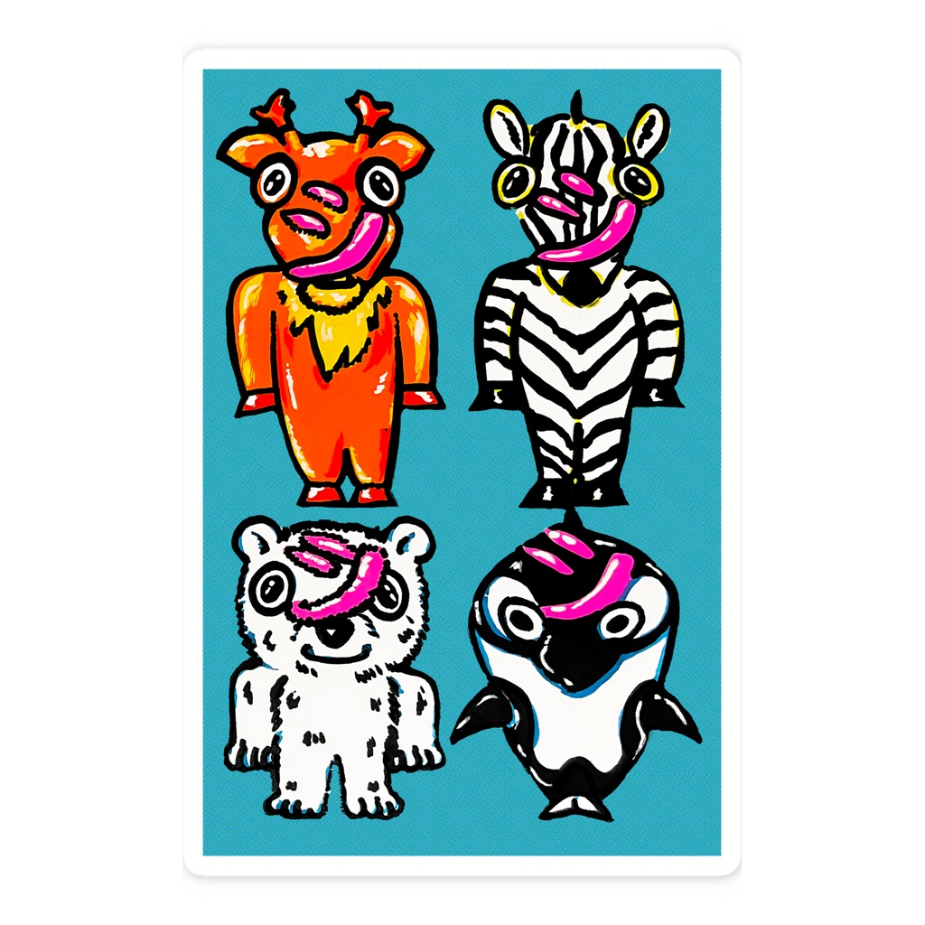 もじじ王国・Sticker