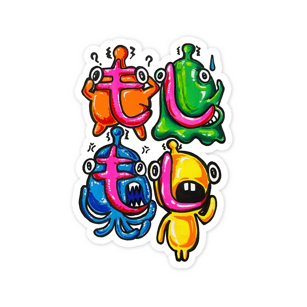 もじじ王国・Sticker