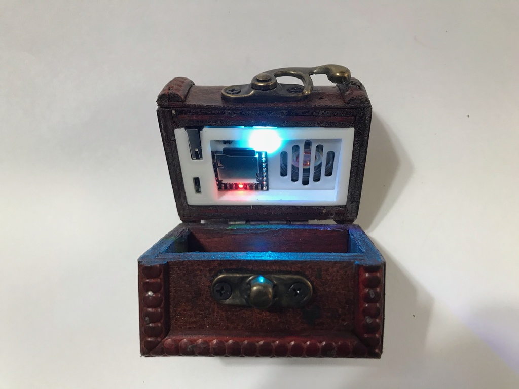 キラキラ宝箱 効果音変更可能 こげ茶色 カシャゴ製作所 製作者 デゴチ Booth