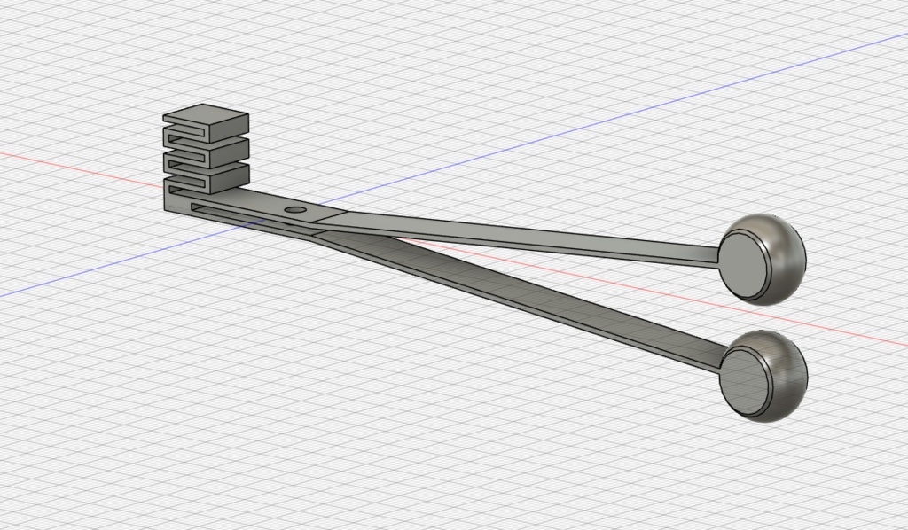 ニュータイプの音を鳴らす楽器の部品(ハンマー部分)