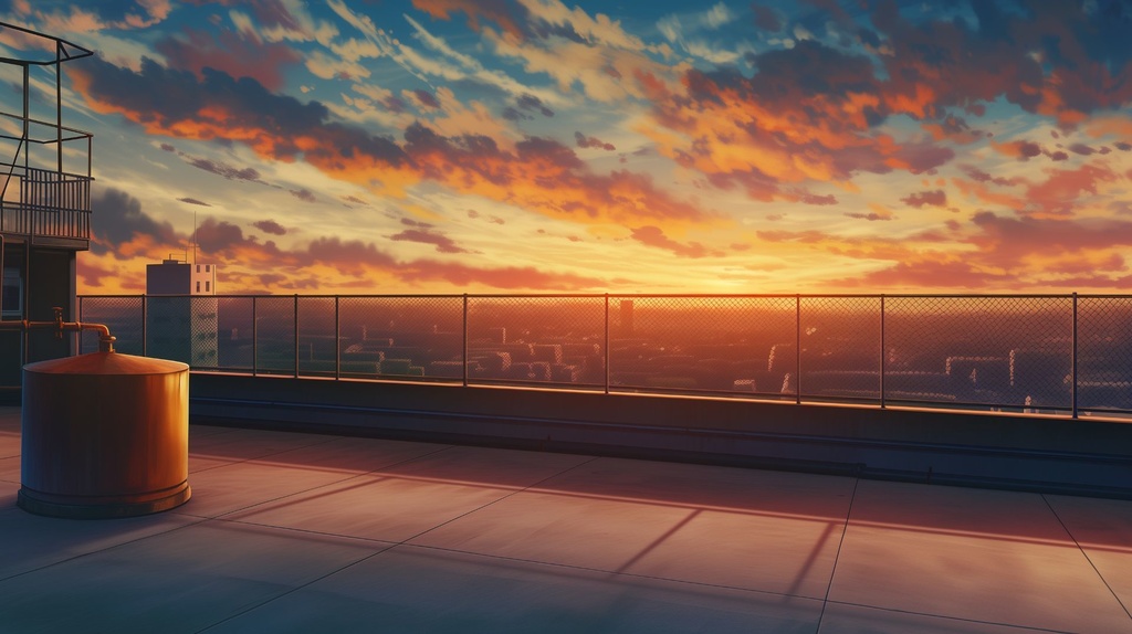 【TRPG背景素材】現代の学校セット(5枚セット/TRPG・動画用)