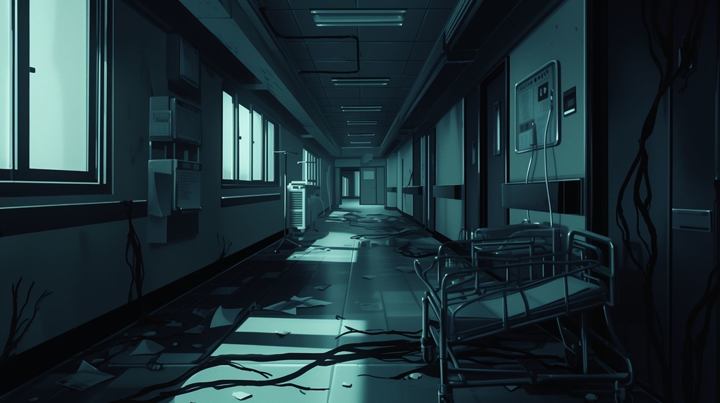 【背景素材】現代の病院セット(5枚セット/TRPG・動画用)