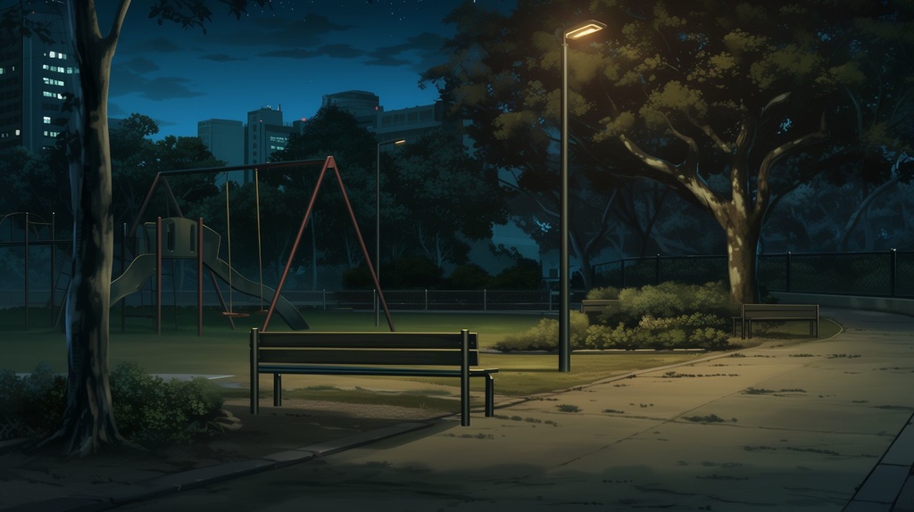 【背景素材】都会の日常セット(5枚セット/TRPG・動画用)