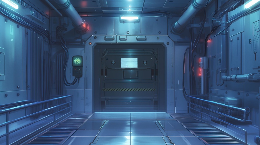 【背景素材】秘密の研究施設セット(5枚セット/TRPG・動画用)