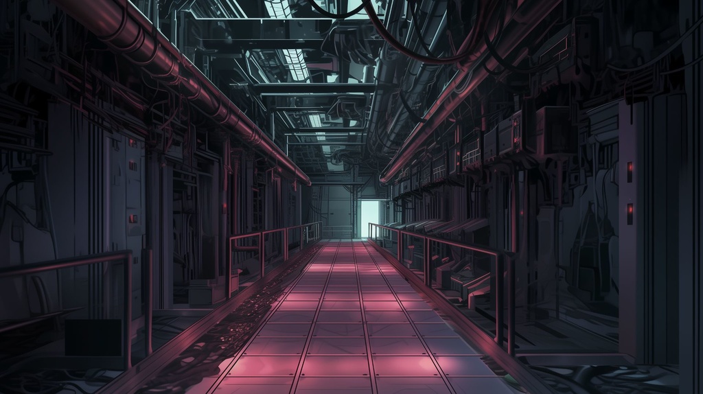 【背景素材】秘密の研究施設セット(5枚セット/TRPG・動画用)