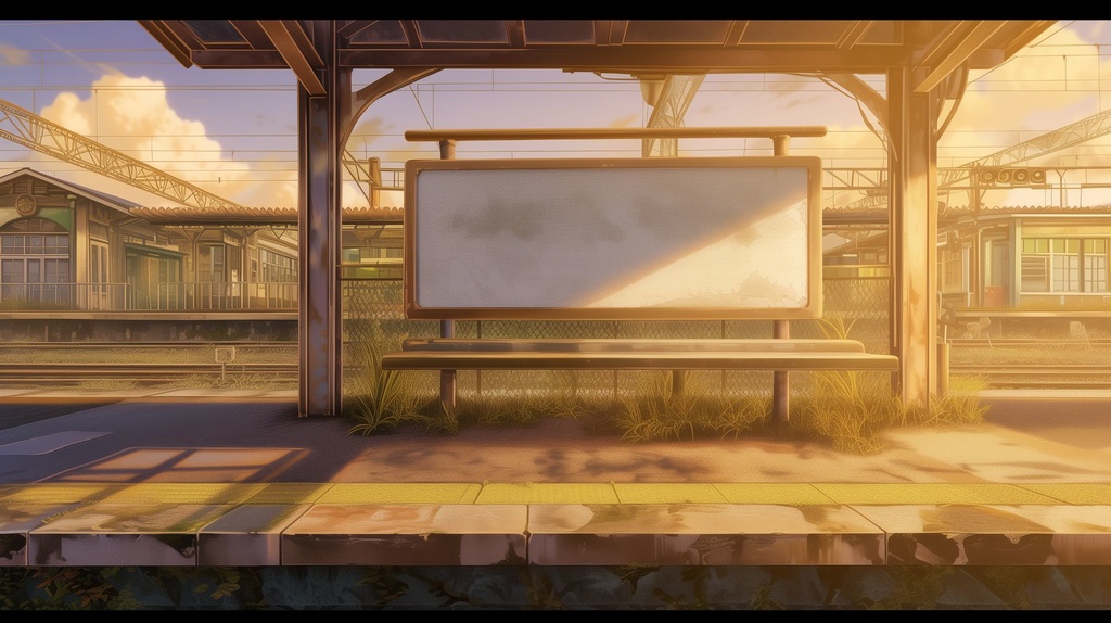 【背景素材】交通インフラセット(5枚セット/TRPG・動画用)