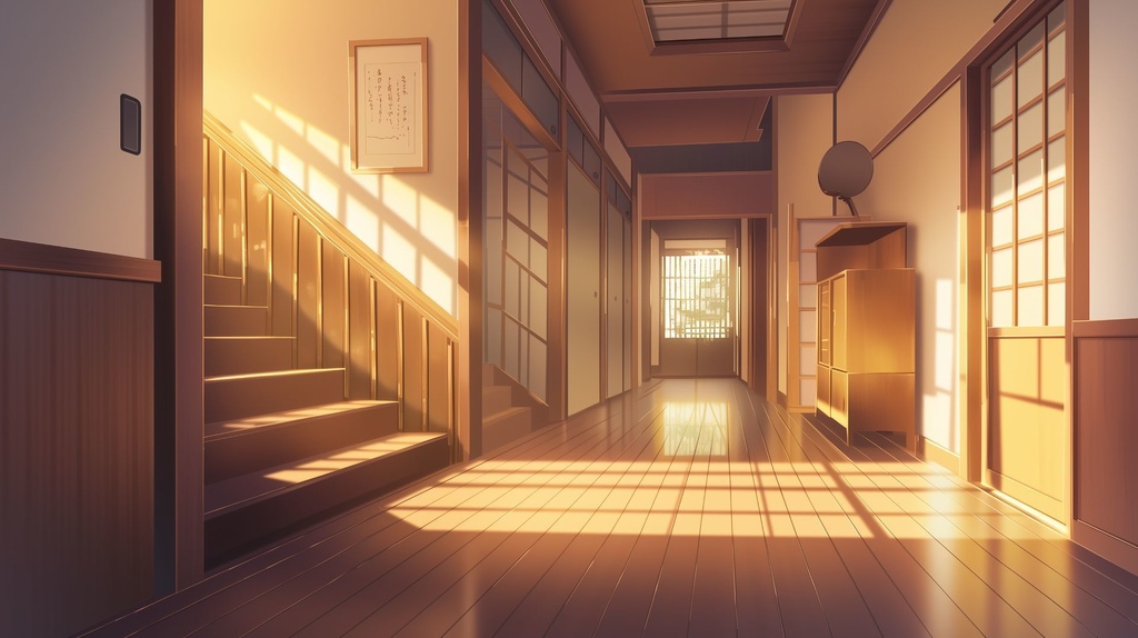 【背景素材】現代の住宅セット(5枚セット/TRPG・動画用)