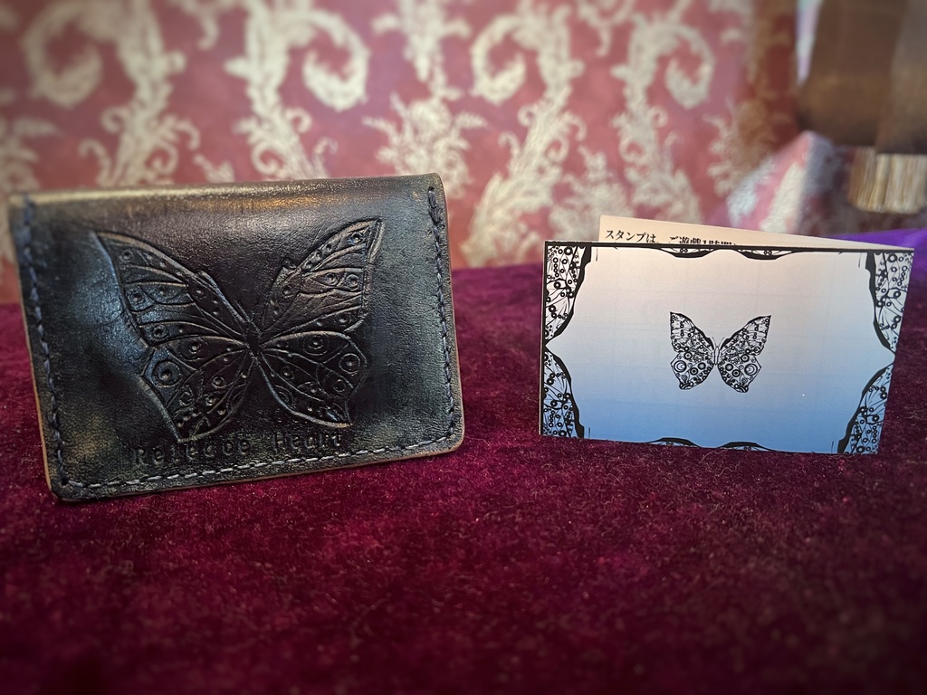伽藍堂本舗×ボードゲームカフェReleaseHeart様 本革カードケース