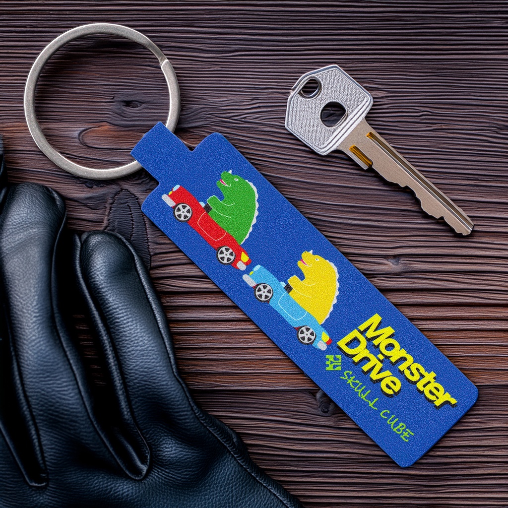 Monster Drive メタルキーホルダー