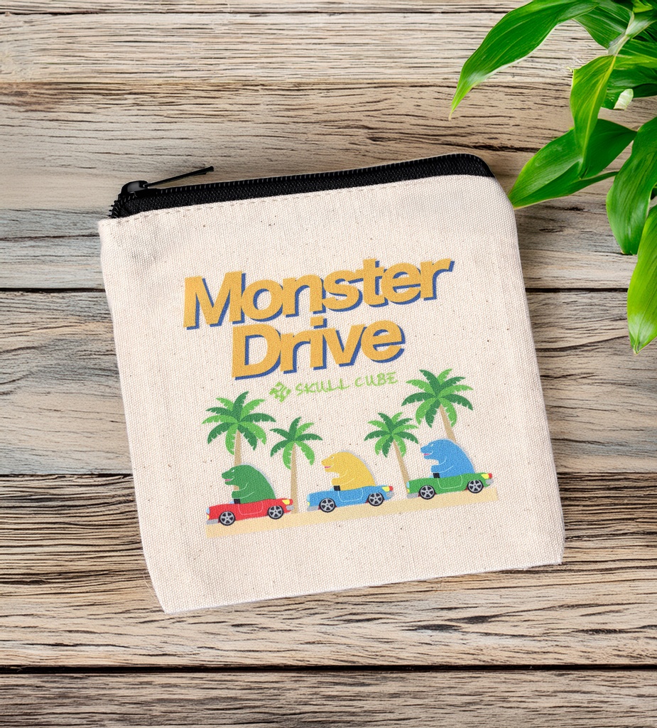 Monster Drive キャンバスミニポーチ