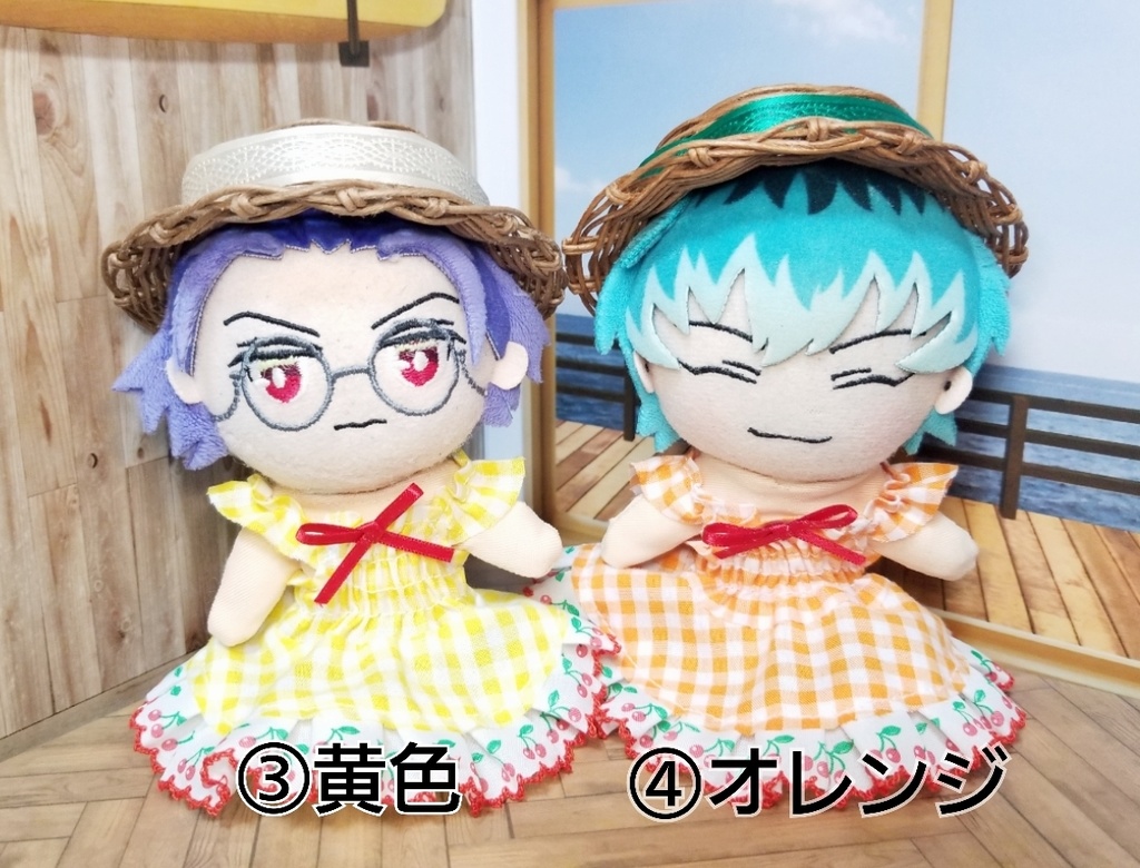 シャーリングワンピース