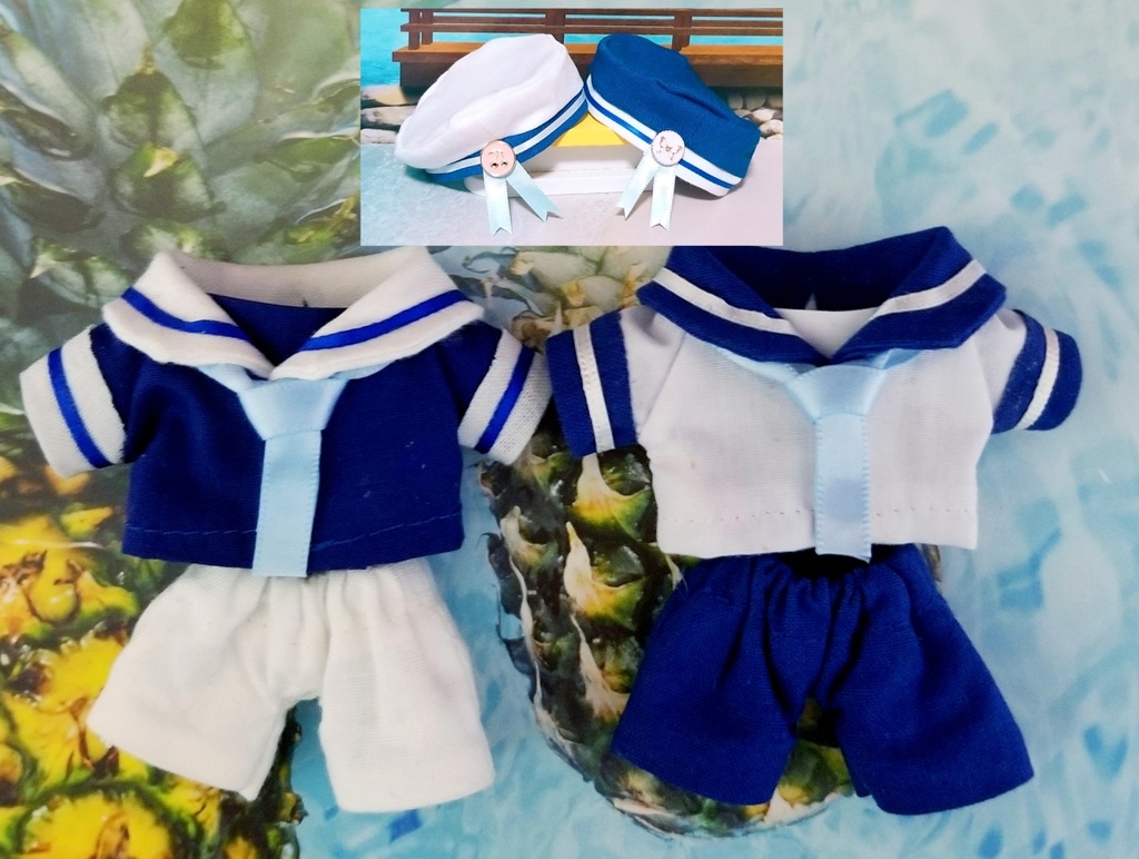 ※受注※(12cm)マリンセーラー服