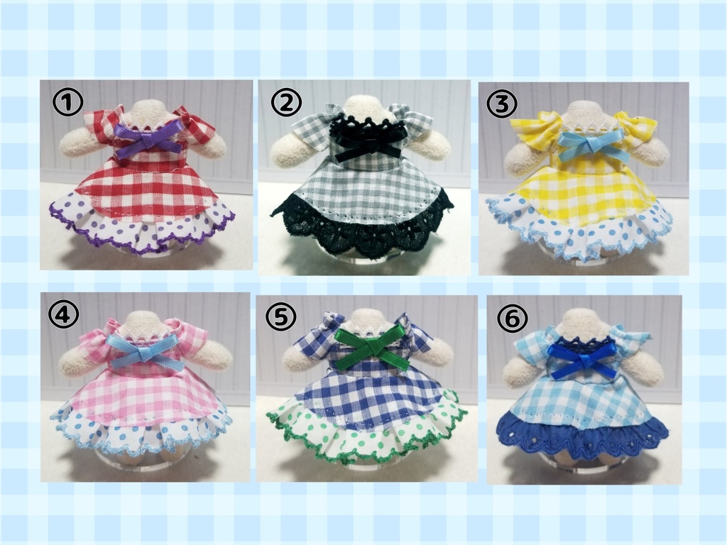 (ぷにみおサイズ)夏のワンピース