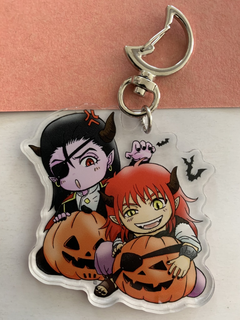 ユシュカ＆ナジーン アクキー(ハロウィン風)
