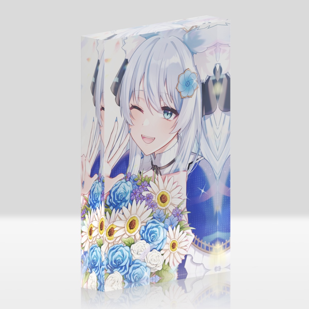 魔田マエル誕生日記念グッズ【アクリルブロック】