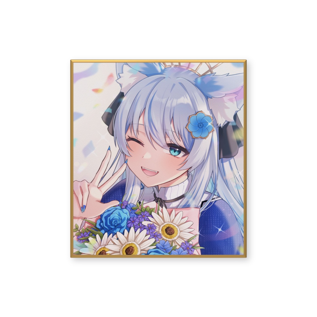 魔田マエル誕生日記念グッズ【色紙】