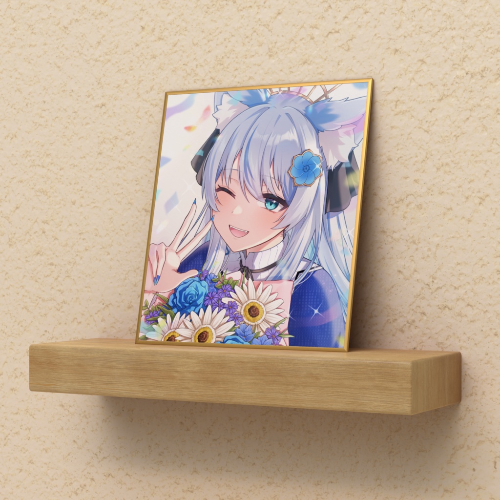 魔田マエル誕生日記念グッズ【色紙】