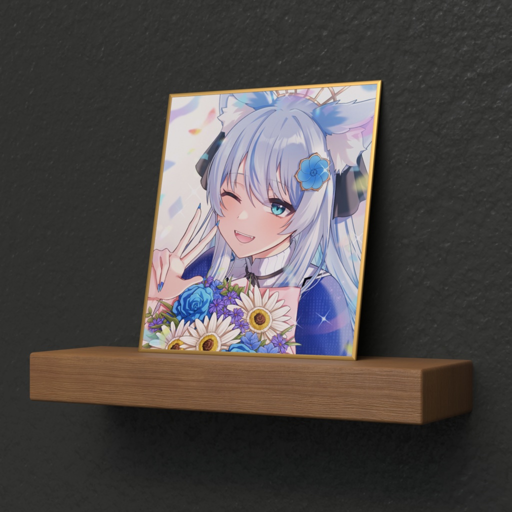 魔田マエル誕生日記念グッズ【色紙】