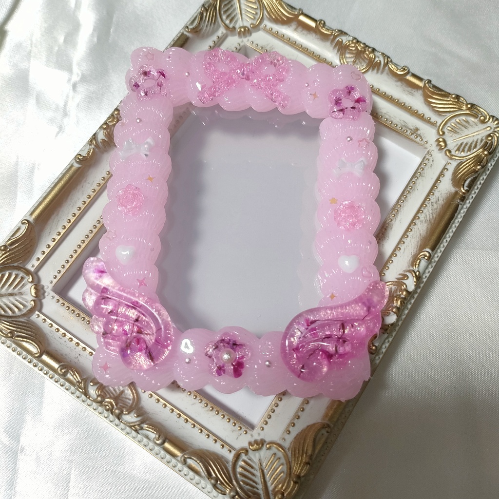 ホイップデコ B8トレカケースデコ お花 推し活