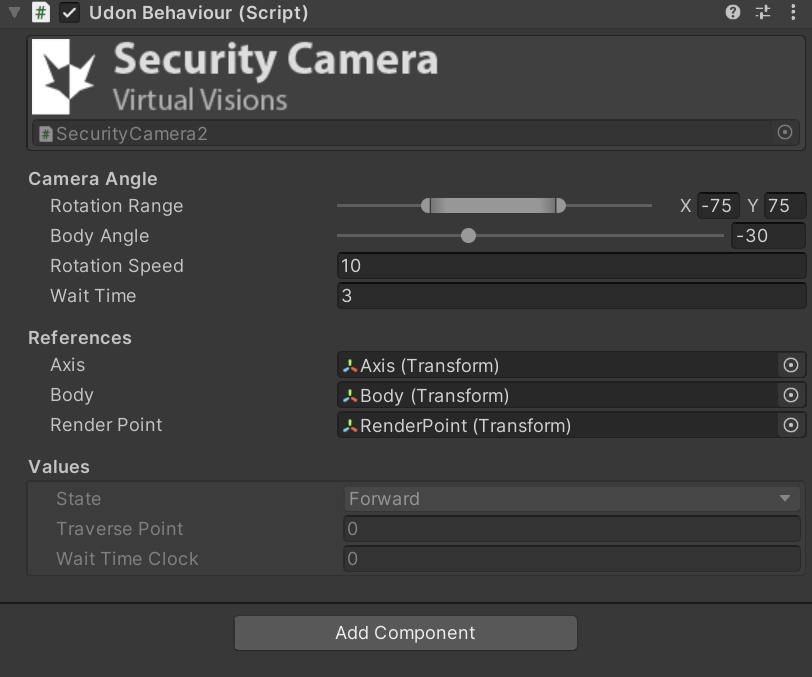 Security Camera | VRChat World Prefab