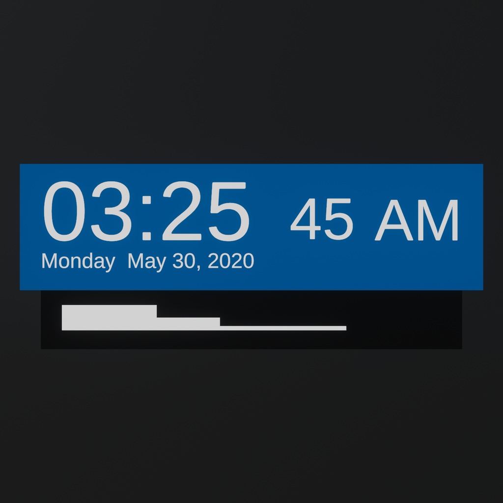 Real-time Clocks | VRChat World Prefab