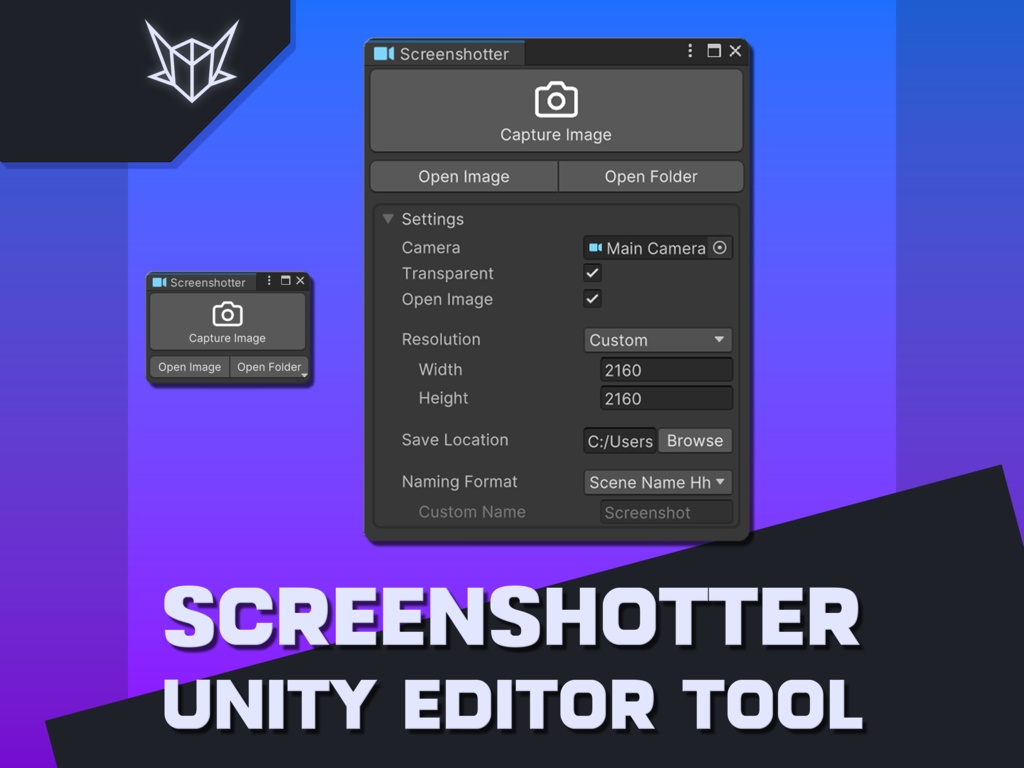 Screenshotter - Unity Editor Tool
