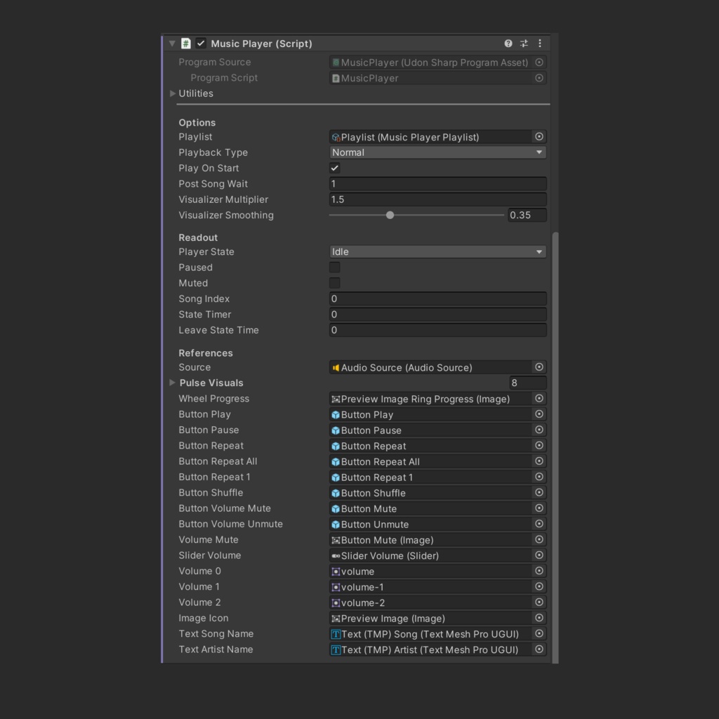 Music Player | VRChat World Prefab