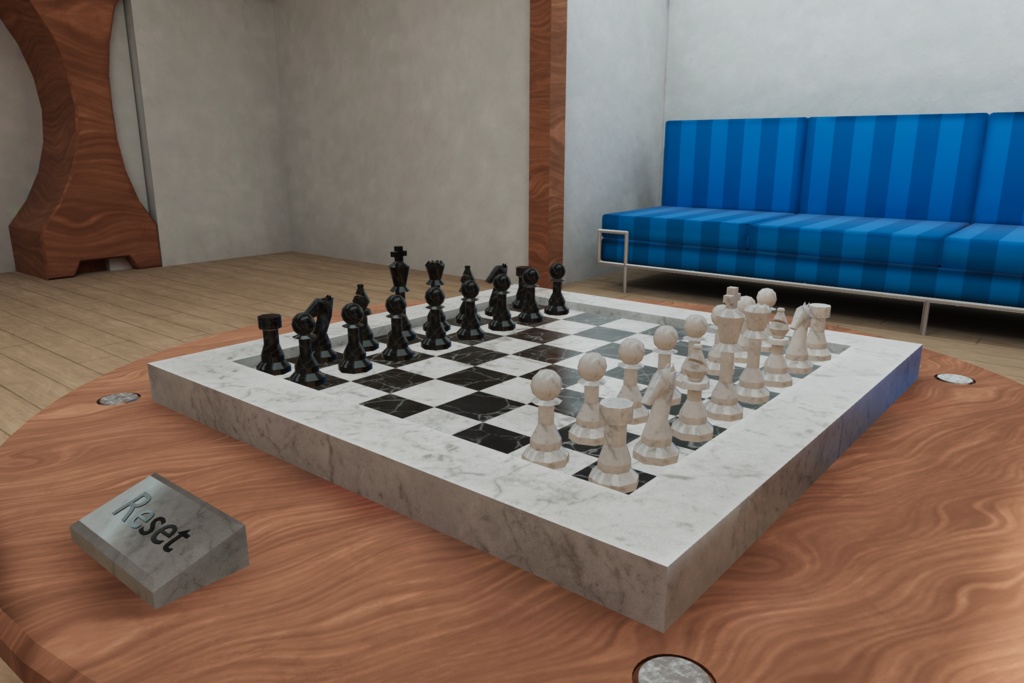 Snappable Chess Set | VRChat World Prefab