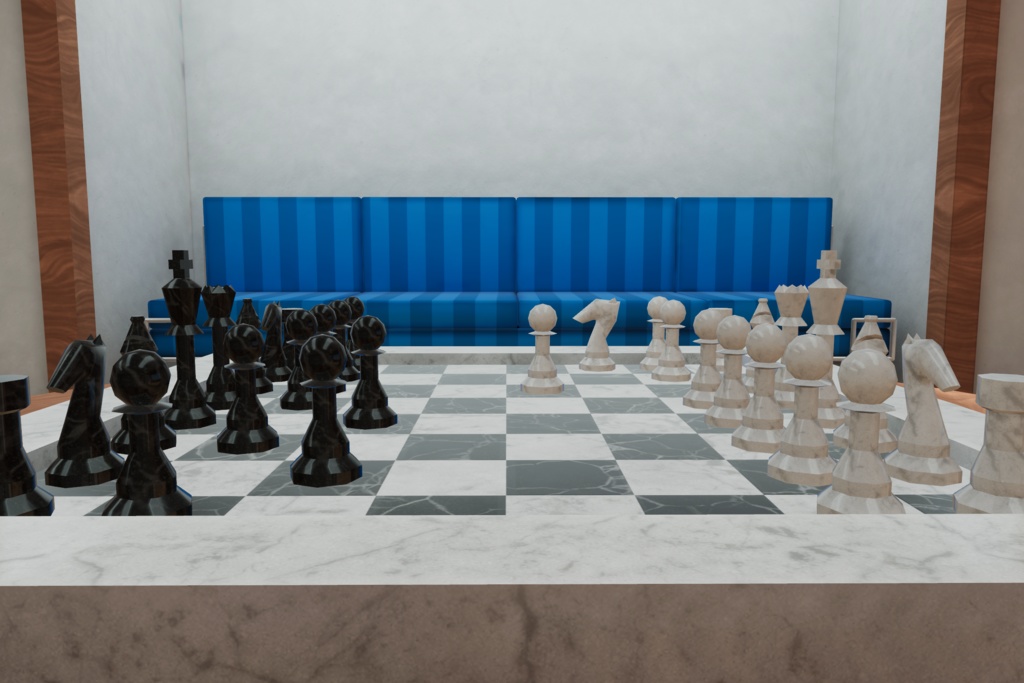 Snappable Chess Set | VRChat World Prefab