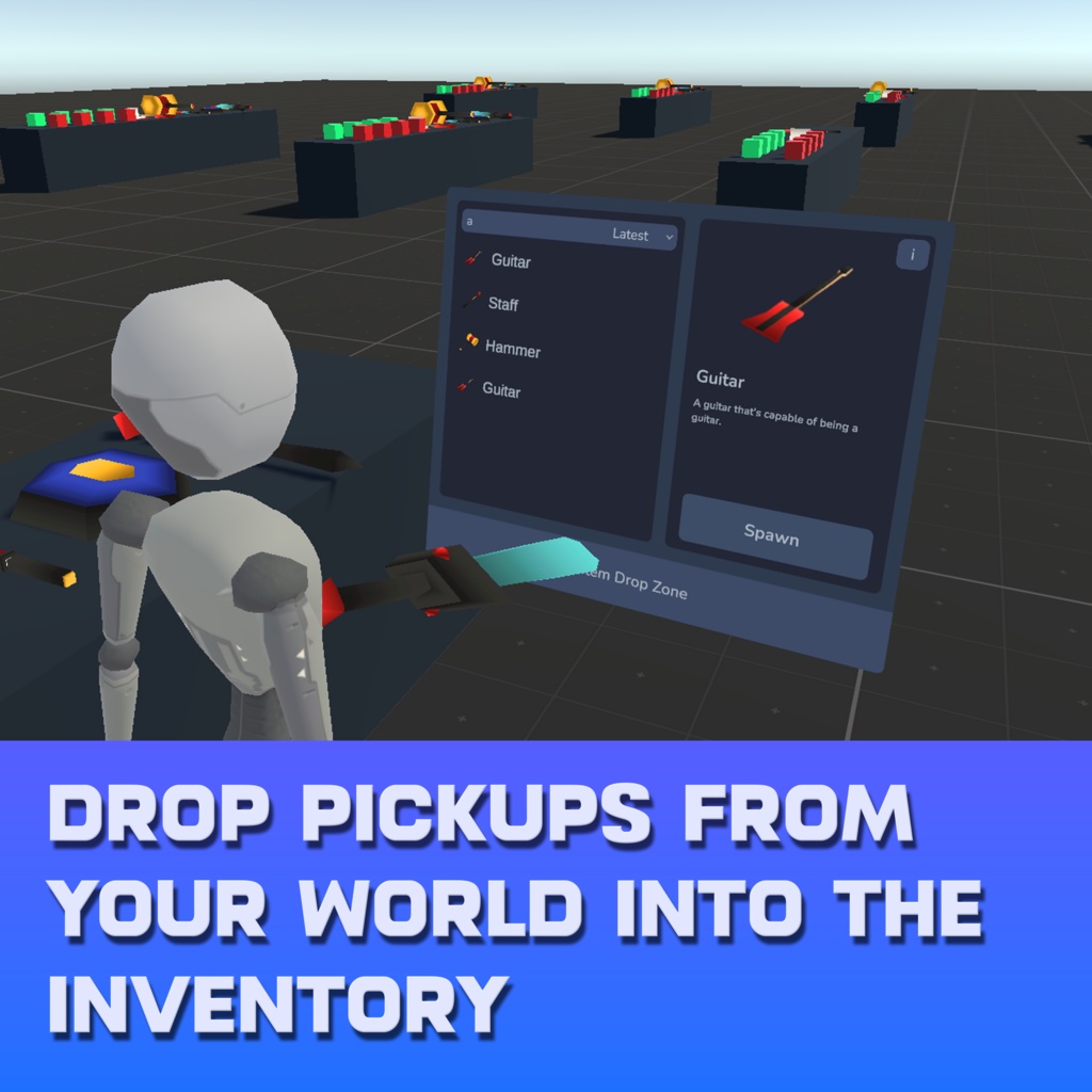 Pickup Inventory | VRChat World Prefab