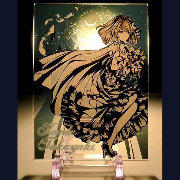 【値下げ】アクリルプレート - 神秘の女神 -