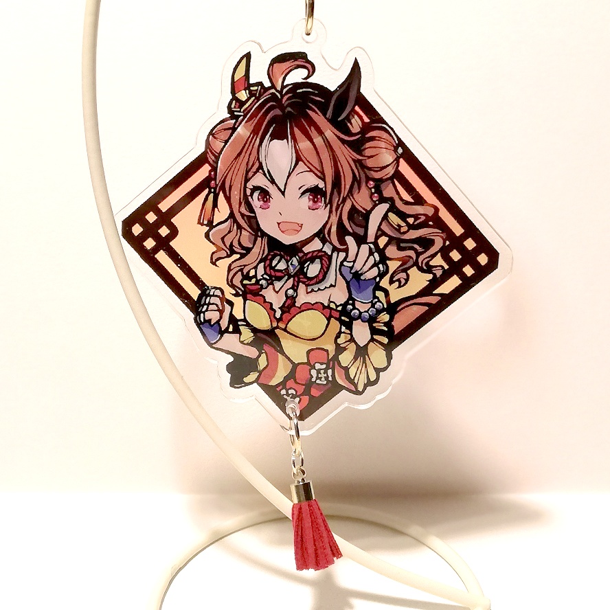 アクリルキーホルダー -コパノリッキー-