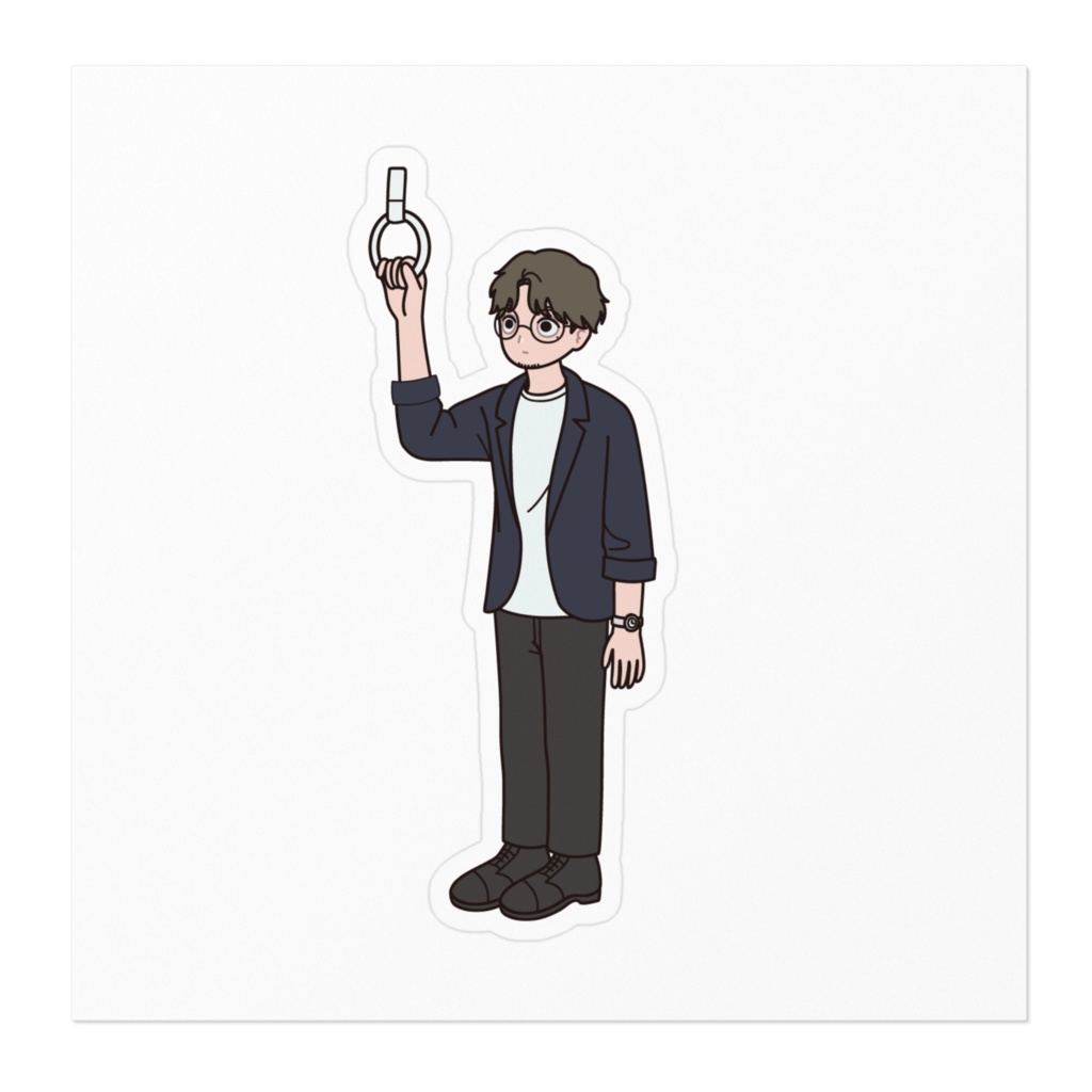 響(虚無)ステッカー