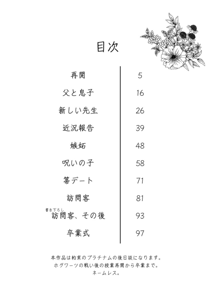 卒業(ドラコ夢)
