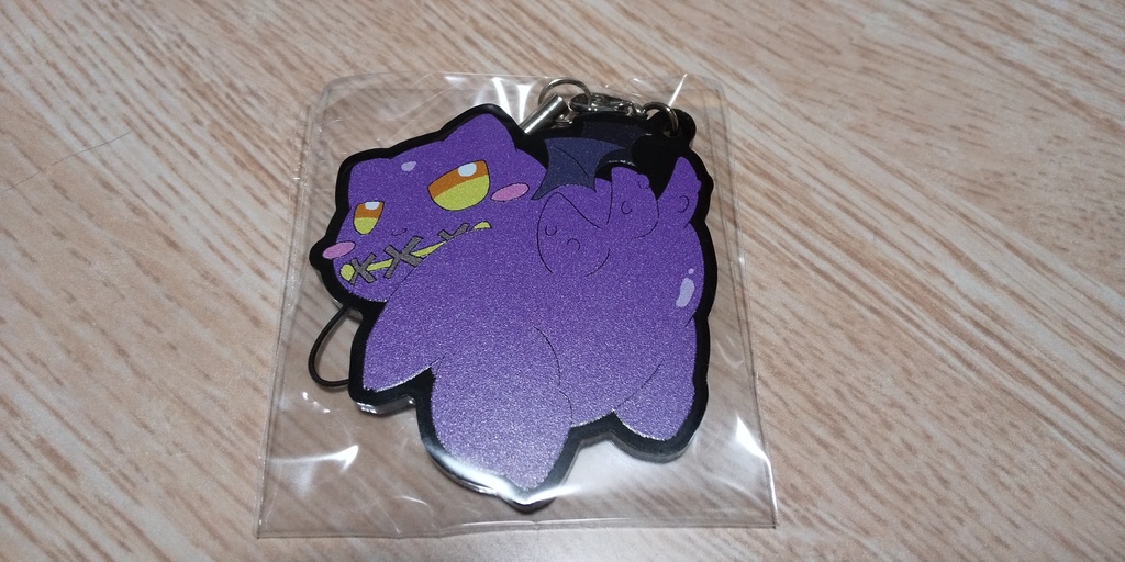 エビルちゃんアクリルキーホルダ