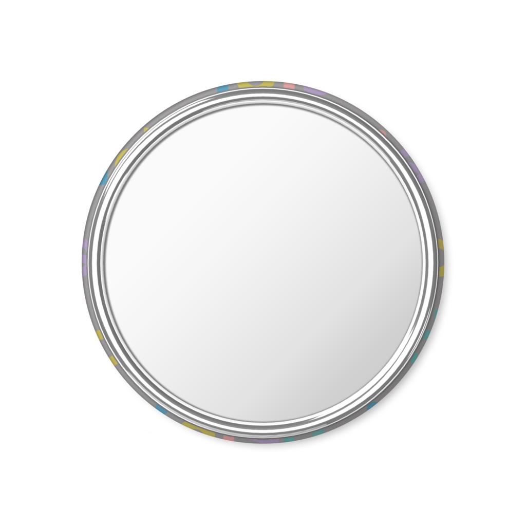 可愛い人 ウインク グレー ミラー