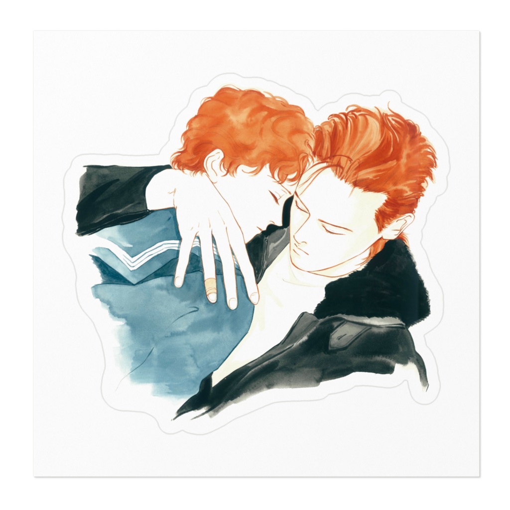 ロンタイBABY チャコと緋郎 ステッカー