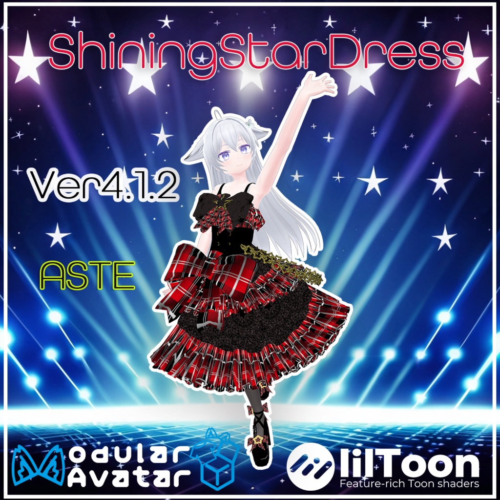 【フルセット版】ShiningStarDressACT1【14 Avator】
