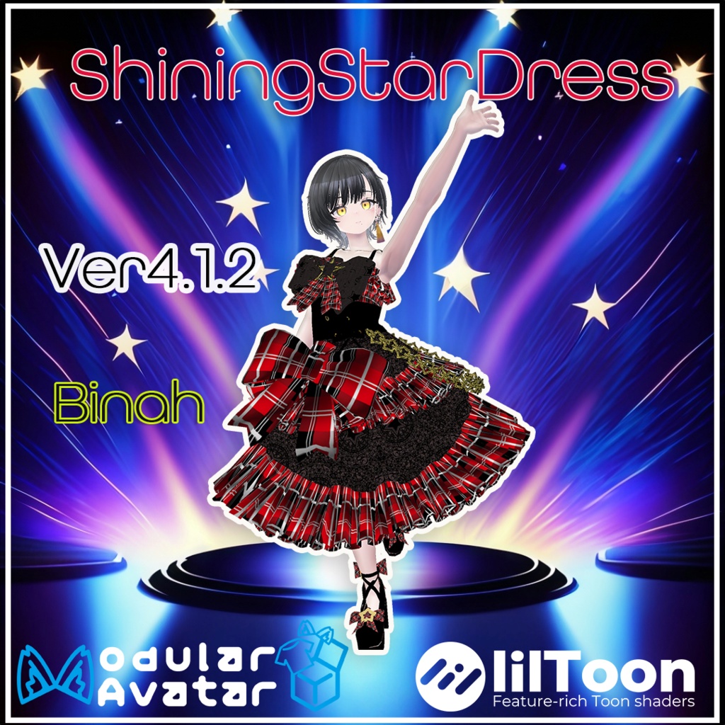 【フルセット版】ShiningStarDressACT1【14 Avator】