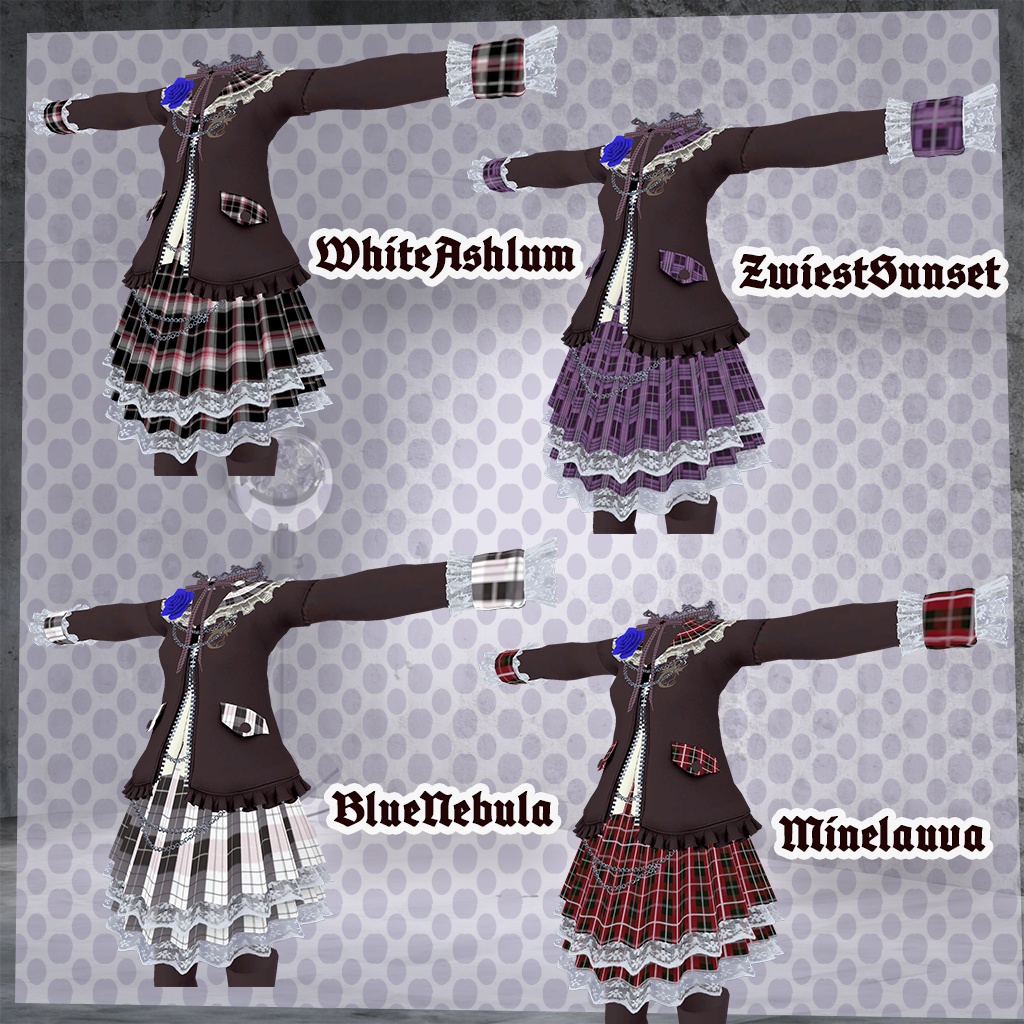 【44アバター対応】PunkRock PisciumVer1.0.2【複数アバター対応】