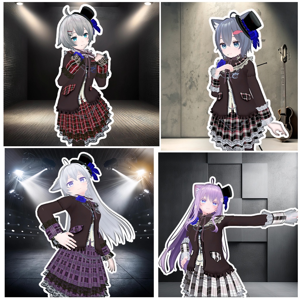 【44アバター対応】PunkRock PisciumVer1.0.2【複数アバター対応】