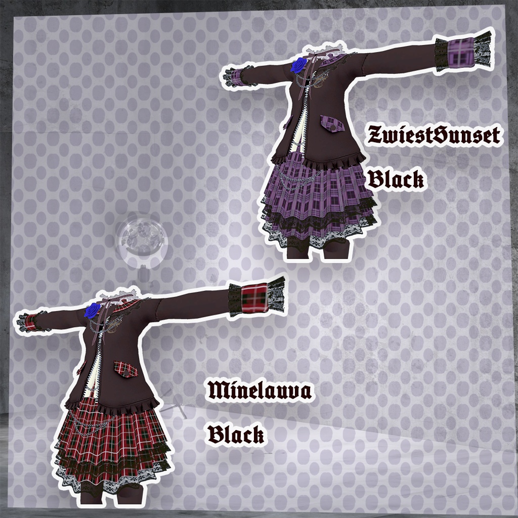 【44アバター対応】PunkRock PisciumVer1.0.2【複数アバター対応】