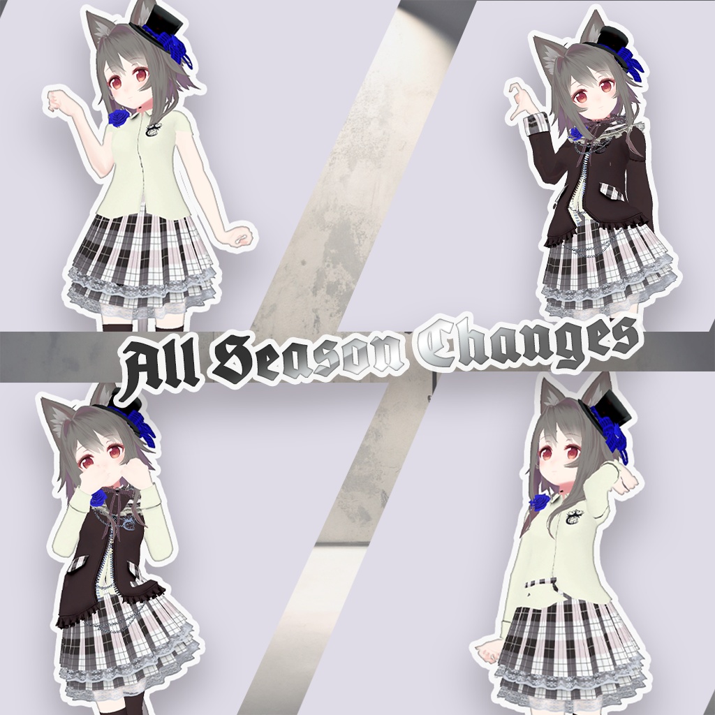 【44アバター対応】PunkRock PisciumVer1.0.2【複数アバター対応】