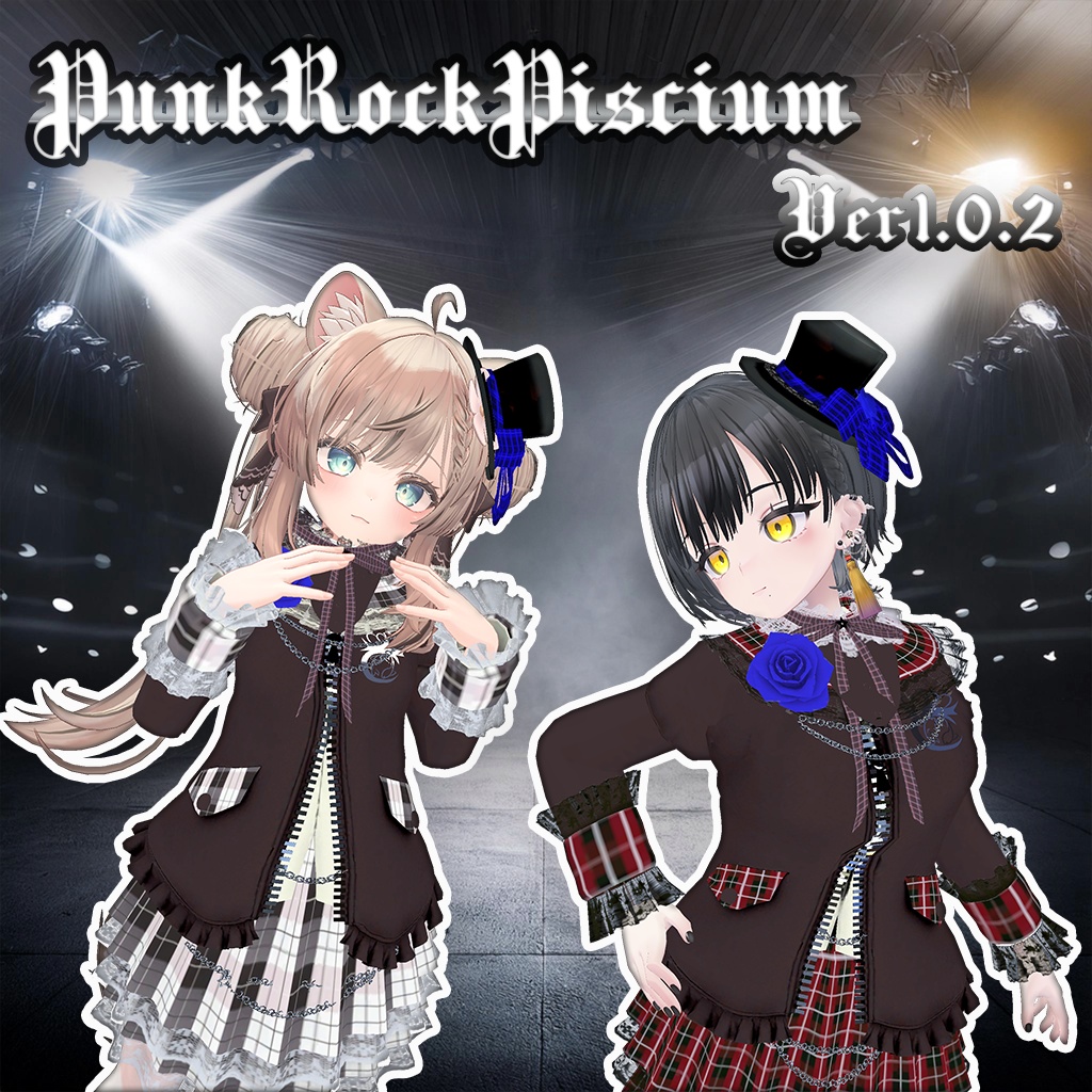 【25アバター対応】PunkRock PisciumVer1.0.2【順次対応中】