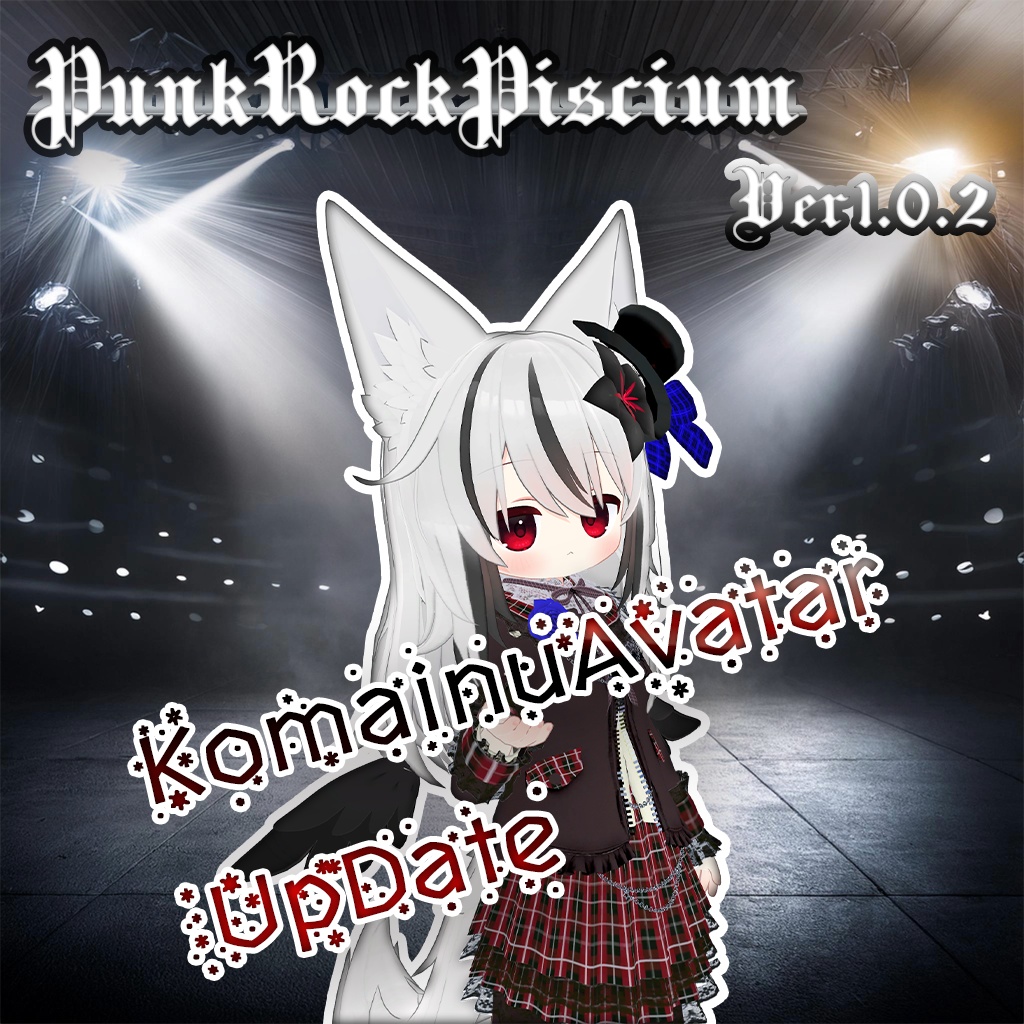 【44アバター対応】PunkRock PisciumVer1.0.2【複数アバター対応】
